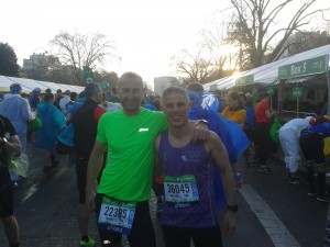 Marathon de Paris 2016_Fabrice et romuald
