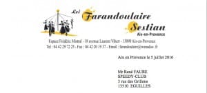 remerciements Farandoulaire